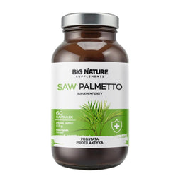 Big Nature Saw Palmetto suplement diety 60 kapsułek