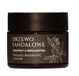 Mglife Drzewo Sandałowe naturalny dezodorant w kremie Grejpfrut & Bergamotka 50ml