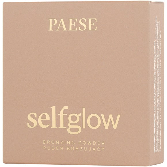 Paese Self Glow Bronzing Powder prasowany puder brązujący