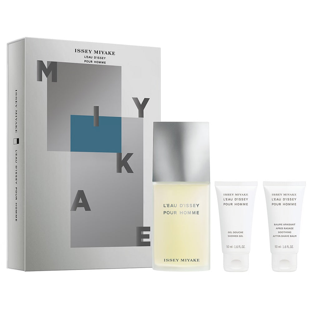 issey miyake l'eau d'issey pour homme woda toaletowa 125 ml   zestaw  