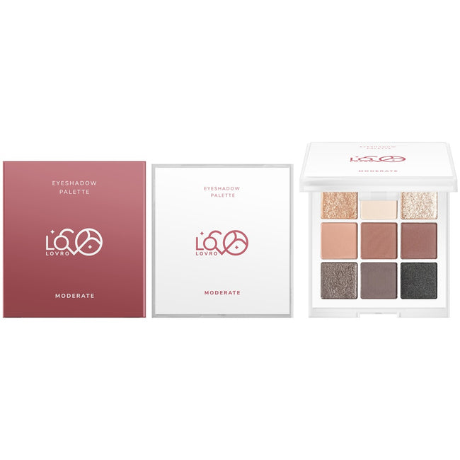LOVRO Eyeshadow Palette Moderate paleta cieni do powiek