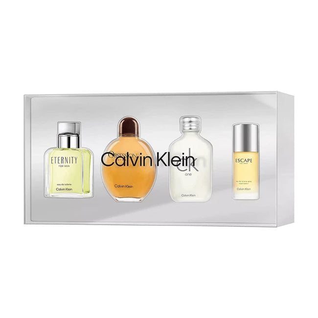 Calvin Klein Men Miniatures zestaw miniaturek perfum dla mężczyzn 4x15ml