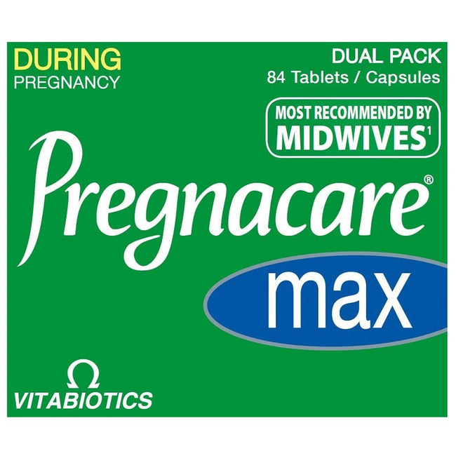 Vitabiotics Pregnacare Max suplement diety dla kobiet w ciąży 84 tabletki/kapsułki