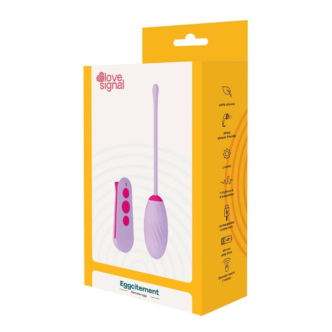 Dream Toys Love Signal Eggcitement wibrujące jajeczko z pilotem