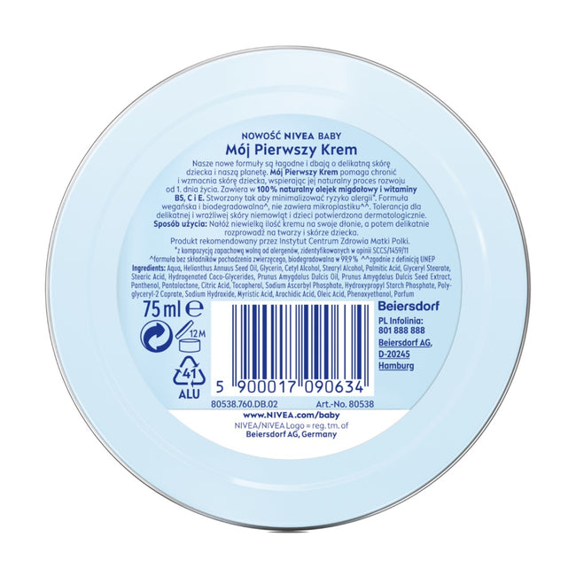 Nivea Baby mój pierwszy krem 75ml