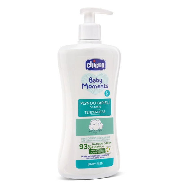 Chicco Baby Moments płyn do kąpieli 0m+ Tenderness 500ml