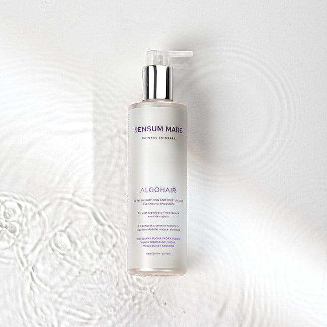 Sensum Mare Algohair co-Wash łagodząco-nawilżająca emulsja myjąca dla wrażliwej i suchej skóry głowy 250ml