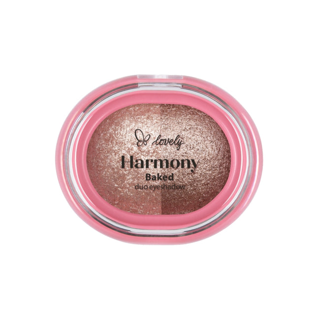 Lovely Harmony Baked Duo Eyeshadow wypiekany cień do powiek 1szt.