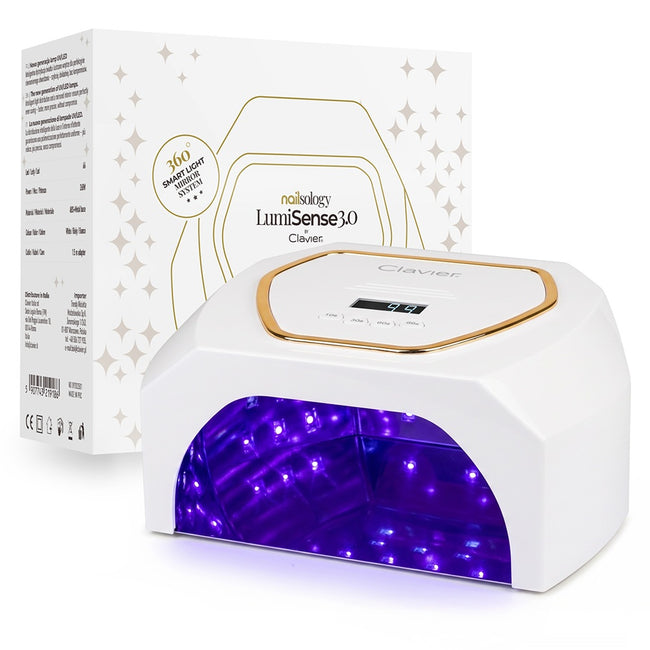 Clavier Nailsology LumiSense 3.0 UV/LED lampa do paznokci White 268W