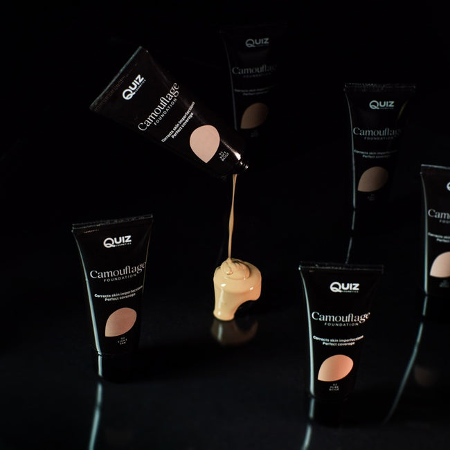 Quiz Cosmetics Camouflage Foundation kryjący podkład wzbogacony witaminą E