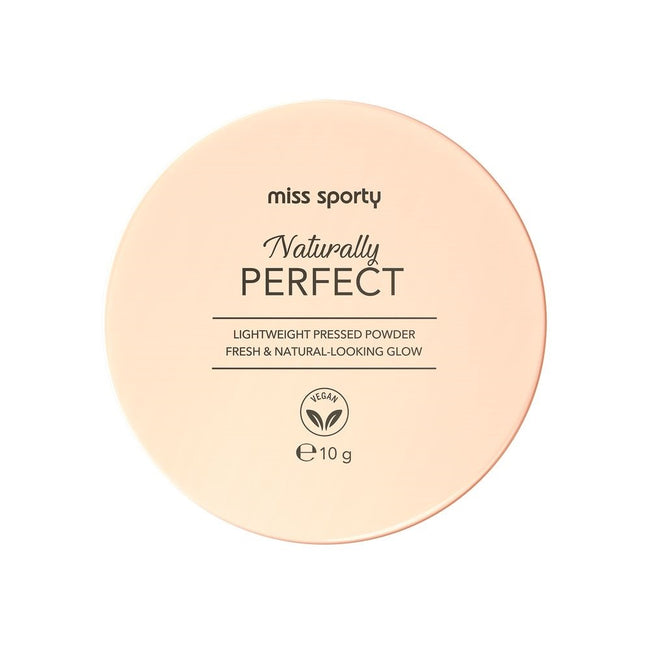 Miss Sporty Naturally Perfect wegański puder prasowany