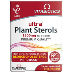 Vitabiotics Ultra Plant Sterols 500mg suplement diety 30 tabletek