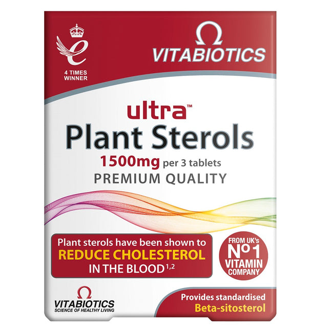 Vitabiotics Ultra Plant Sterols 500mg suplement diety 30 tabletek