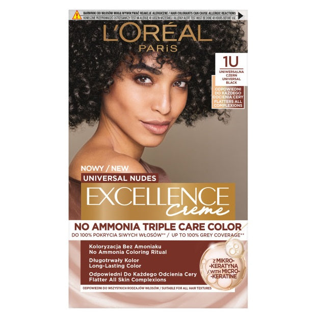 L'Oreal Paris Universal Nudes Excellence Creme pielęgnacyjny krem koloryzujący