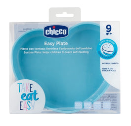 Chicco Talerz silikonowy serce Boy