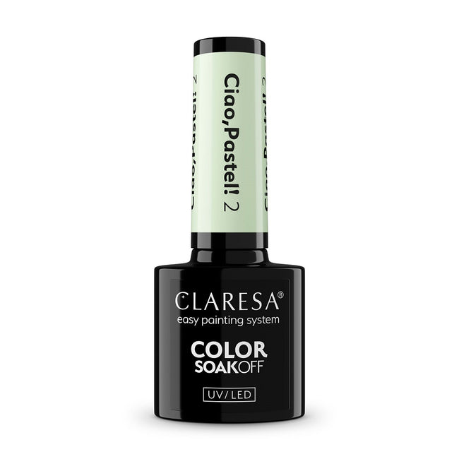 Claresa Color Soak Off UV/LED Ciao Pastel! lakier hybrydowy 5g