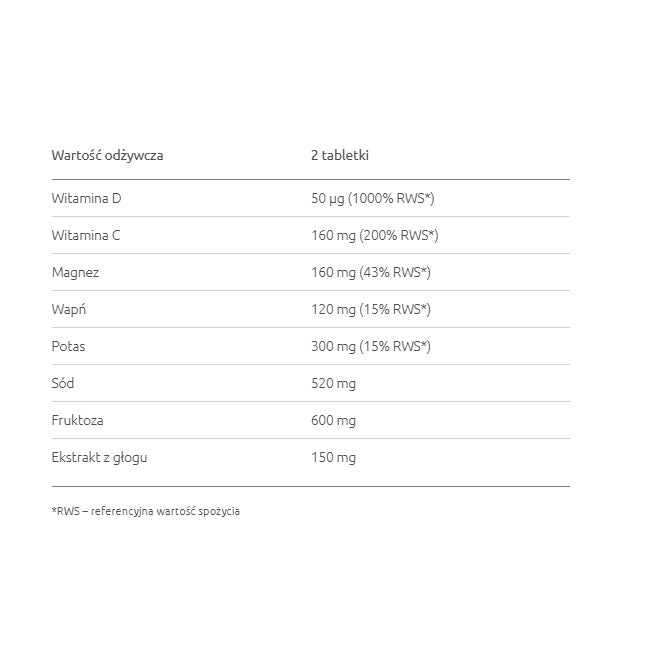 Zdrovit Litorsal Senior+ suplement diety 24 tabletki musujące