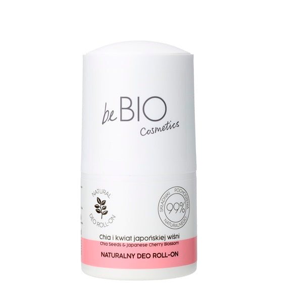 BeBio Ewa Chodakowska Naturalny dezodorant w kulce Chia i Kwiat Japońskiej Wiśni 50ml