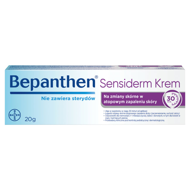 Bepanthen Sensiderm krem na atopowe zapalenie skóry 20g