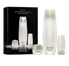 Sensai Absolute Silk zestaw lotion do twarzy 125ml + emulsja nawilżająca 16ml + przeciwstarzeniowy krem modelujący 9ml