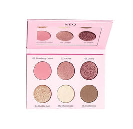 NEO MAKE UP Eyeshadow Palette paleta cieni prasowanych