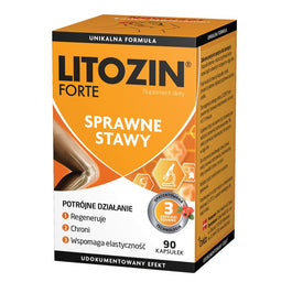 Litozin Forte sprawne stawy suplement diety 90 kapsułek