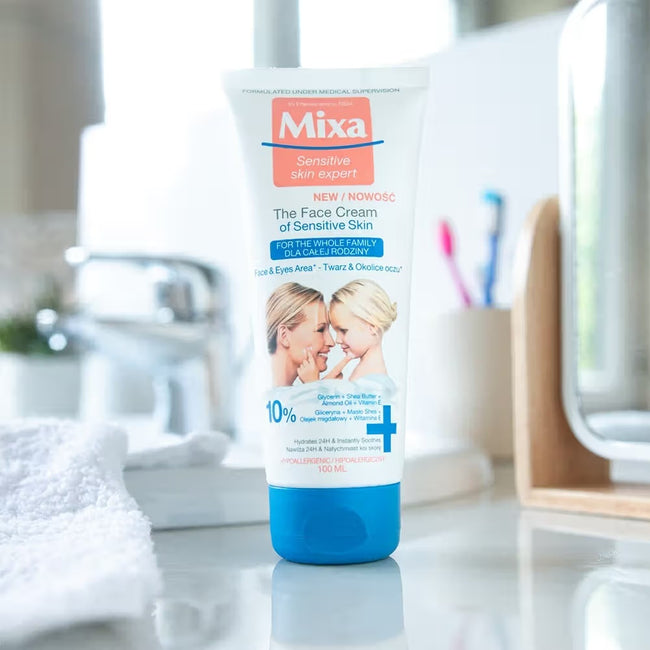 MIXA Senstivie Skin Expert krem do twarzy dla całej rodziny 100ml