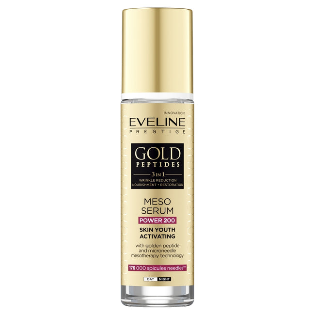 Eveline Cosmetics Gold Peptides mezo-serum aktywujące młodość skóry 30ml