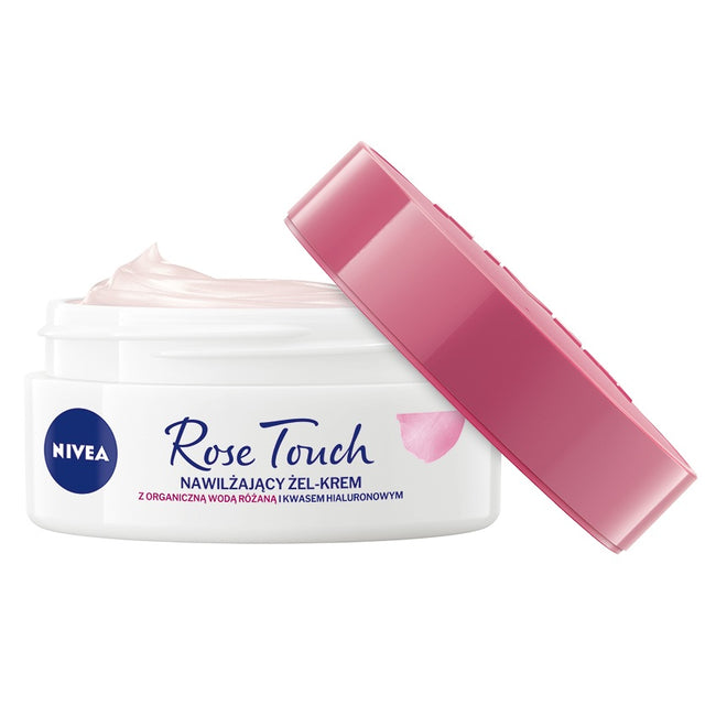 Nivea Rose Touch nawilżający żel-krem z organiczną wodą różaną 50ml