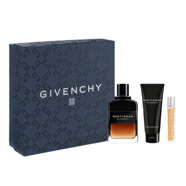 Givenchy Gentleman Reserve Privee zestaw woda perfumowana spray 100ml + żel pod prysznic 75ml + woda perfumowana spray 12.5ml