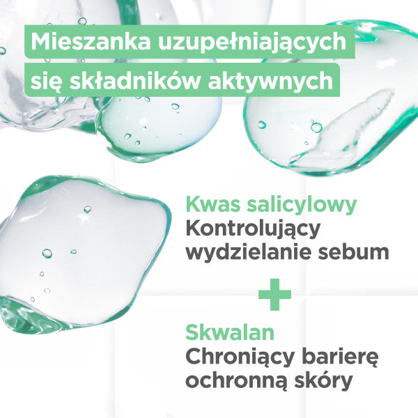 MIXA Comfort Cleanser żel oczyszczający do twarzy przeciw niedoskonałościom Kwas salicylowy + Skwalan 150ml