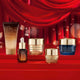 Estée Lauder Unveil Your Glow zestaw żel oczyszczający do twarzy na noc 30ml + serum naprawcze 7ml + krem rewitalizujący 15ml + krem rewitalizujący na noc 15ml + krem pod oczy 5ml