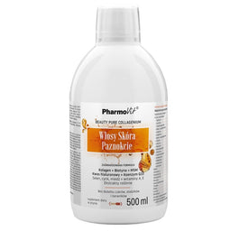 Pharmovit Włosy Skóra Paznokcie suplement diety w płynie 500ml