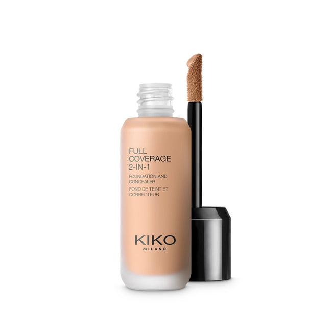 KIKO Milano Full Coverage 2-In-1 Foundation & Concealer mocno kryjący podkład i korektor 2 w