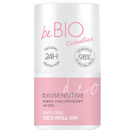 BeBio Ewa Chodakowska Naturalny deo roll-on na bazie naturalnego ałunu z kwasem hialuronowym i ekstraktem z wrzosu 50ml