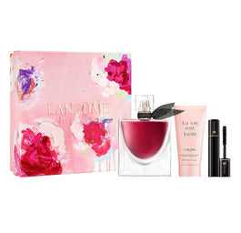 Lancome La Vie Est Belle L'Elixir zestaw woda perfumowana spray 50ml + balsam do ciała 50ml + tusz do rzęs 2ml