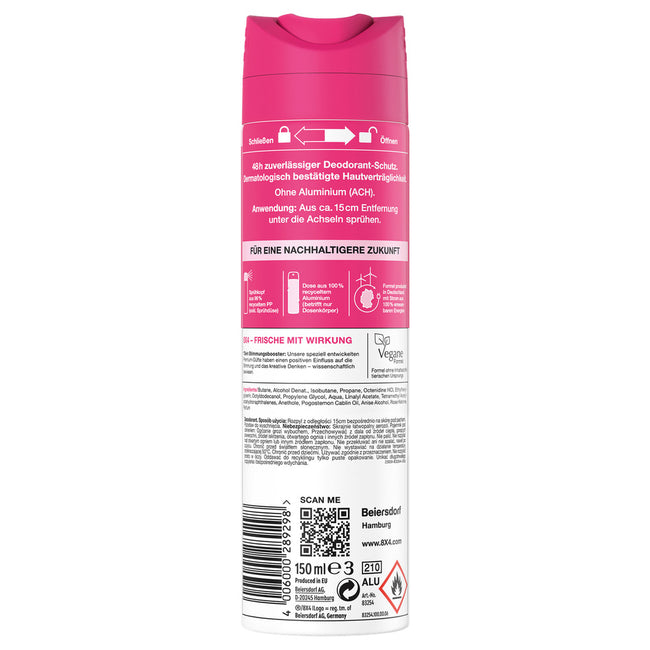8x4 Frozen Berry dezodorant w sprayu 150ml