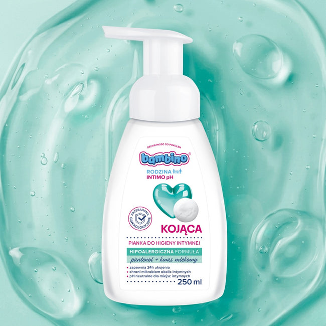 Bambino Rodzina Intimo pH kojąca pianka do higieny intymnej 250ml