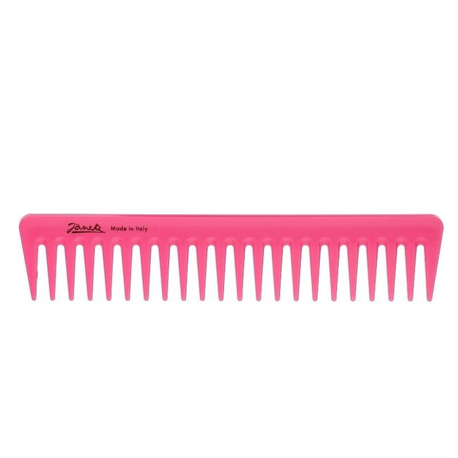 Janeke SuperComb grzebień do nakładania żelu i stylizacji 82871 FFL Pink