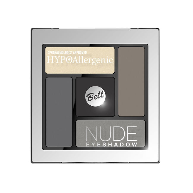 Bell HypoAllergenic Nude Eyeshadow hypoalergiczne satynowo-kremowe cienie do powiek