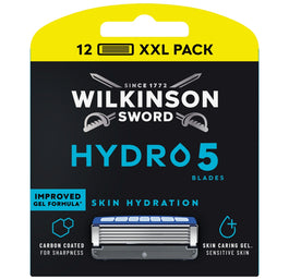 Wilkinson Hydro 5 Skin XXL Hydration wkład z 5 ostrzami 12szt