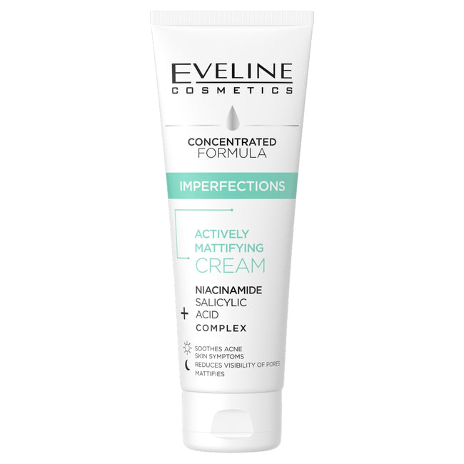 Eveline Cosmetics Skoncentrowana Formuła krem aktywnie matujący 50ml