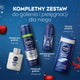 Nivea Men Tech Master zestaw antyperspirant roll-on 50ml + żel pod prysznic 3w1 250ml + pianka do golenia 200ml + balsam po goleniu 100ml