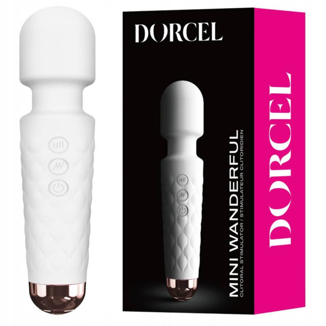 Marc Dorcel Mini Wanderful masażer wielofunkcyjny typu różdżka White