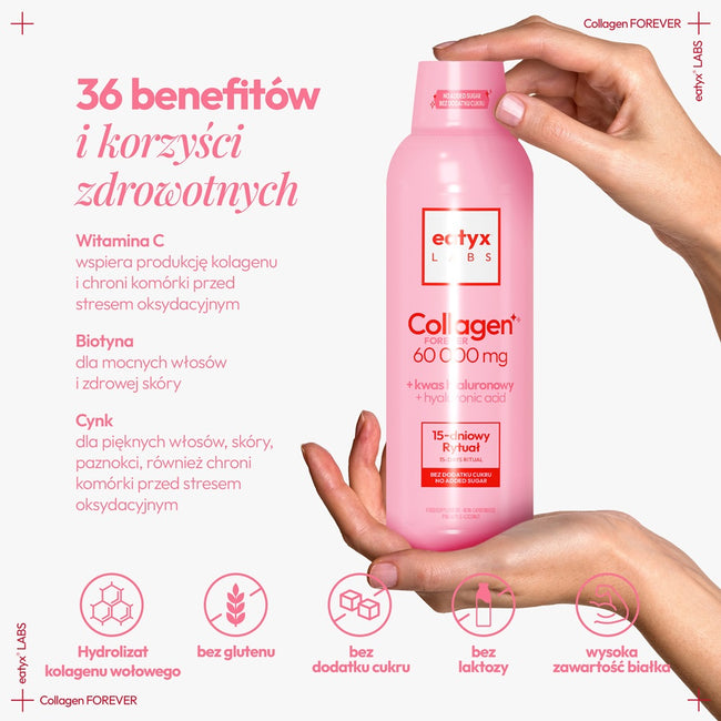 eatyx Collagen Forever 60000mg kolagen do picia suplement diety 500ml