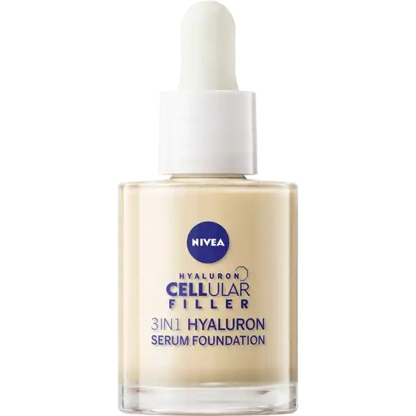 Nivea Cellular Filler 3in1 Hyaluron Serum Foundation podkład do twarzy
