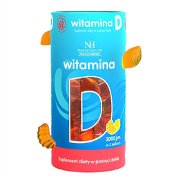 Noble Health Premium Wellness witamina D suplement diety w postaci żelek 180g