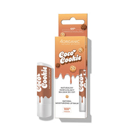 4organic Naturalny nawilżający balsam do ust Coco Cookie 5g