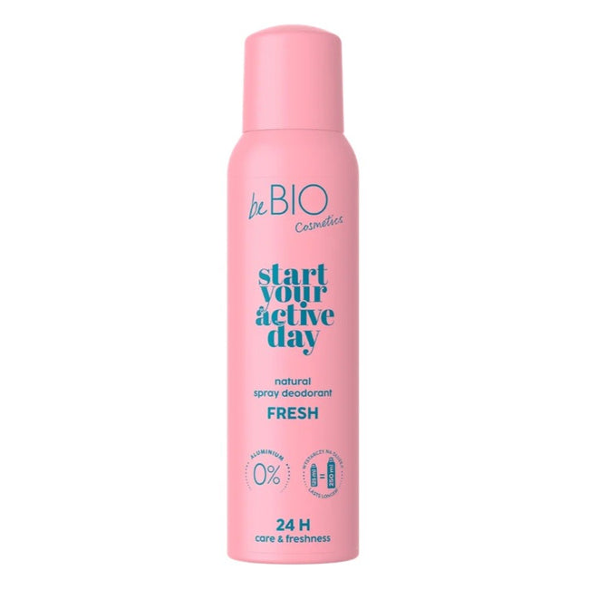 BeBio Ewa Chodakowska Start Your Active Day naturalny dezodorant w sprayu Fresh 125ml