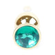 MyLove Butt Plug Collection Jewellery Gold metalowy korek analny Green